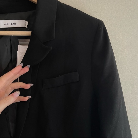 NWT JustFab Black Blazer - Picture 12 of 13